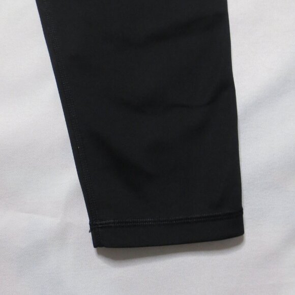 ADIDAS womens LEGGINGS athletic CLIMALITE black MID-RISE yoga STRETCH SIZE L - Picture 2 of 10